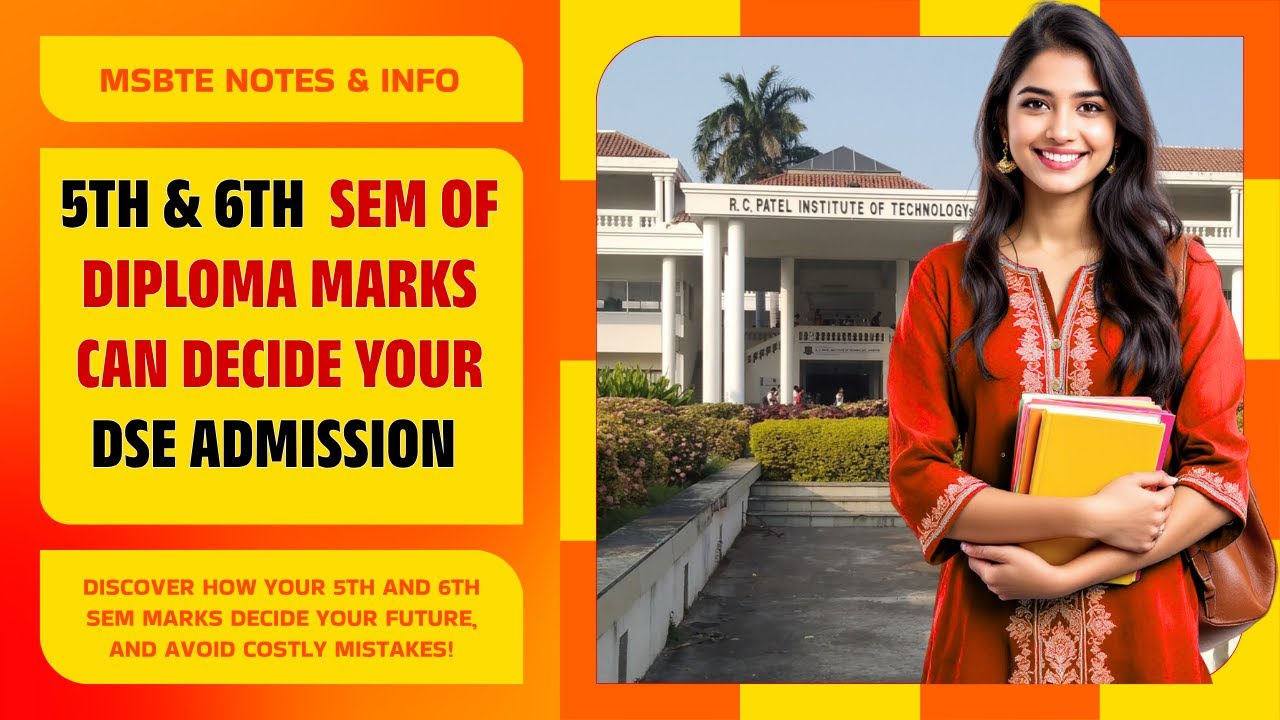 Final Year Diploma Marks Can Decide Your DSE Admission | Hidden Facts & Tips for 3rd Year Students