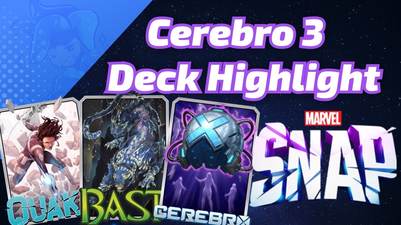 Cerebro 3 goes 6-0 in Conquest! | Marvel SNAP Deck Highlight