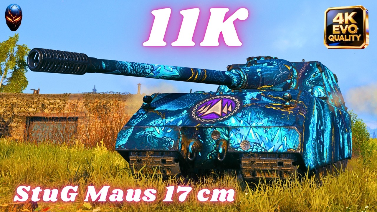 StuG Maus 17 cm 11K Damage 9 Kills & Kranvagn  11K Damage 7 Kills | World of Tanks