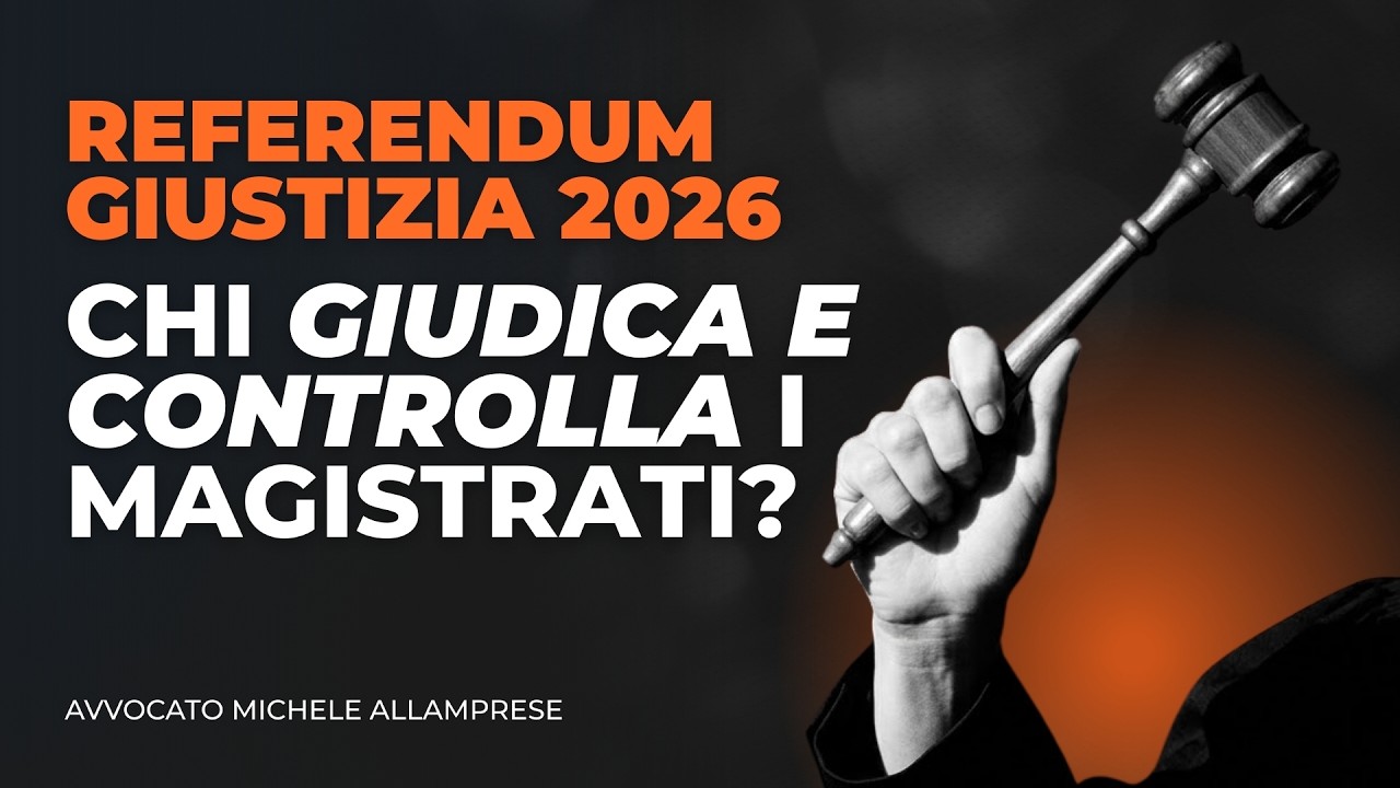 Referendum 2026: cos&rsquo;&egrave; l&rsquo;Alta Corte disciplinare per i magistrati | Avv. Michele Allamprese