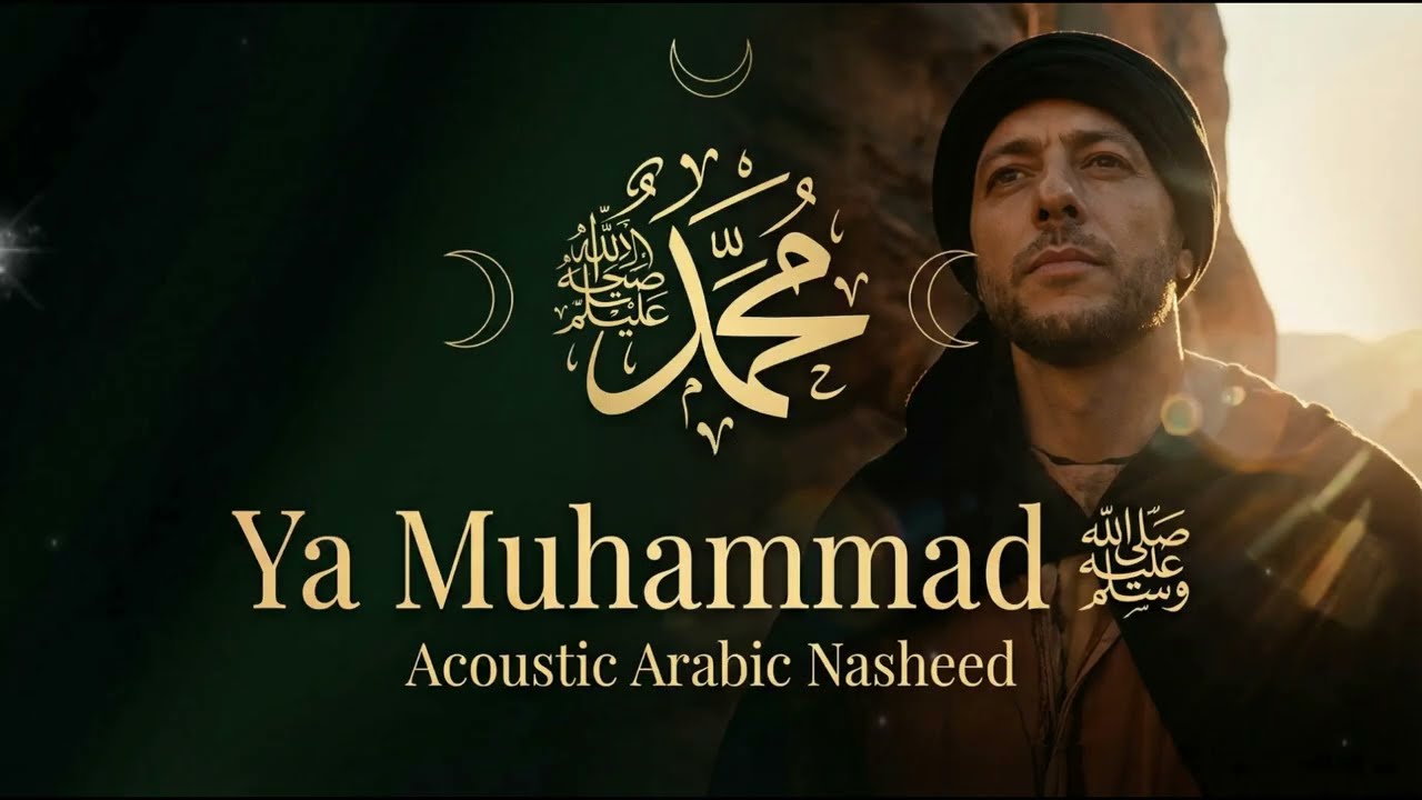 Maher Zein - Ya Muhammad ﷺ | Acoustic Arabic Nasheed 🌙 Ramadan Islamic Song #1 | نشيد عربي هادئ