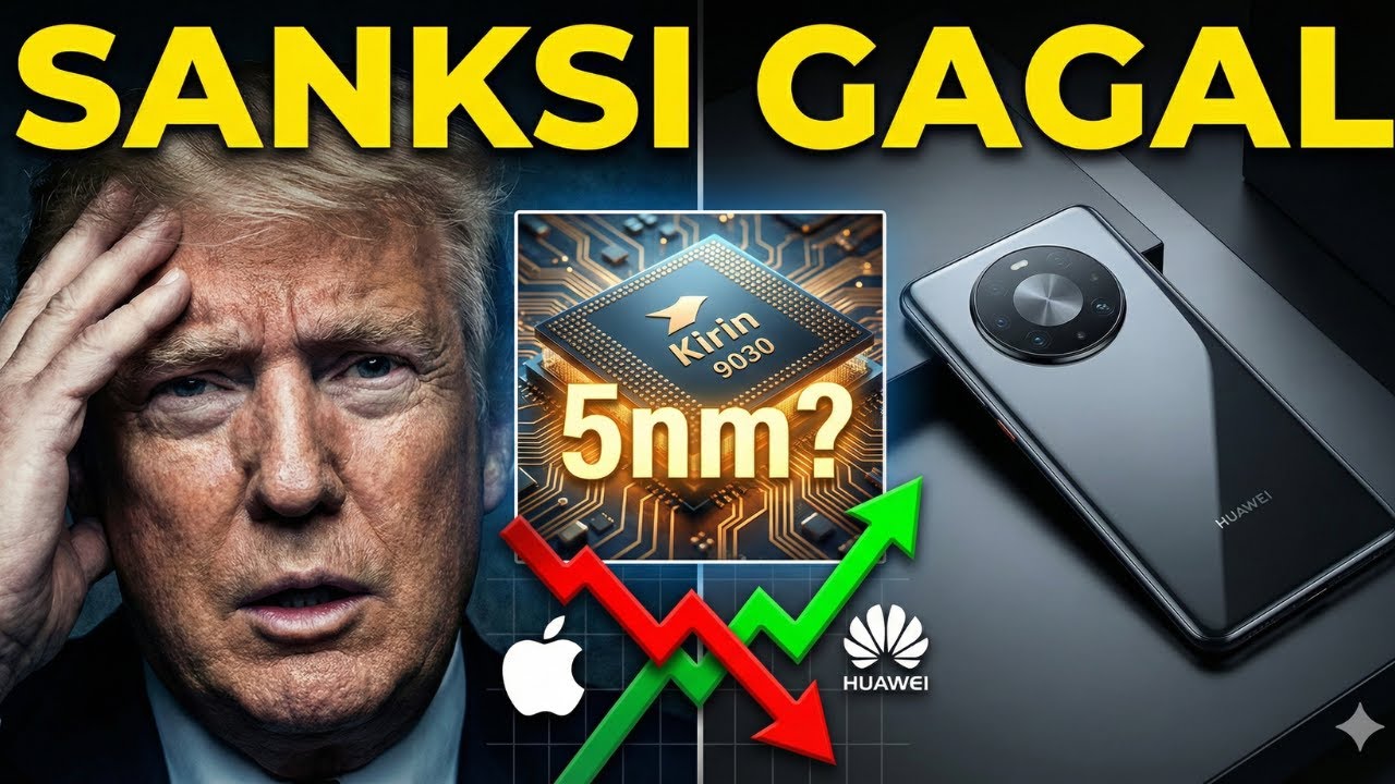 SANKSI AS RUNTUH? Huawei Mate 80 & Kirin 9030: Bukti China Tak Bisa Dibendung!