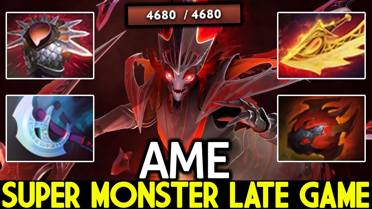 AME [Spectre] Super Monster Late Game Easy 1v5 Gameplay Dota 2