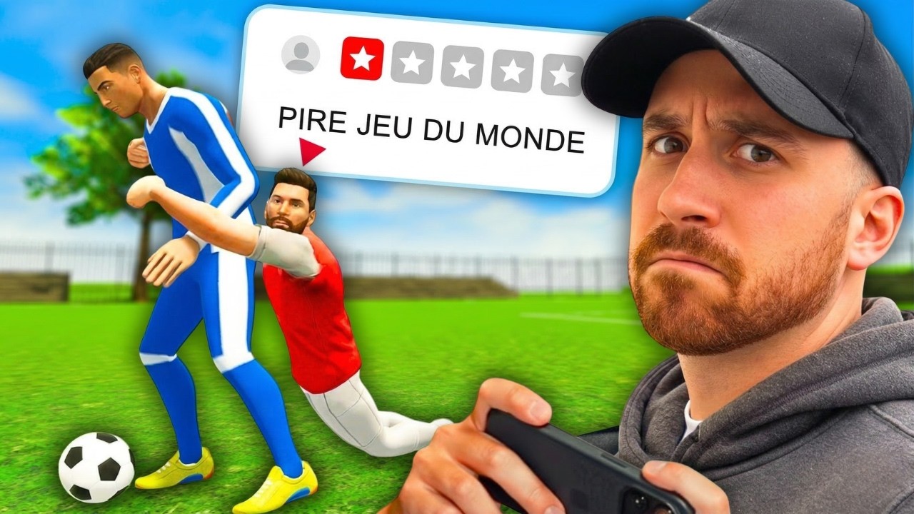Je Teste les PIRES Jeux Fooball des Publicités !