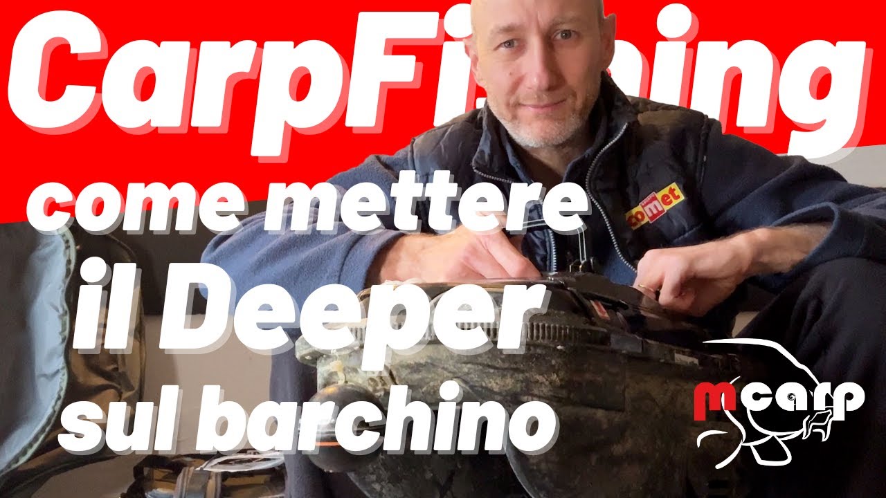 Carpfishing 🎣 Come mettere il Deeper sul Barchino Radiocomandato