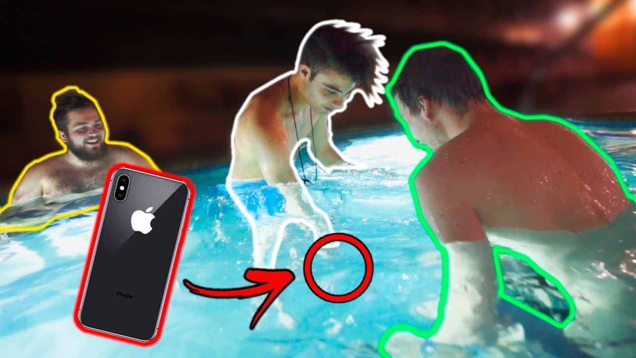 Afundei o meu novo iPhone no Jacuzzi e Estragou ... *gravei*
