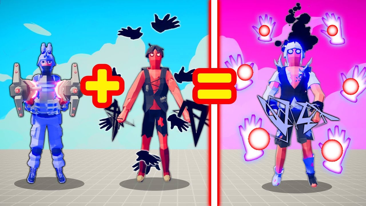 FUSION OF FOCUS SOLDIER + DARK PEASANT ( STRONGEST UNIT ) | TABS - Totally Accurate Battle Simulator