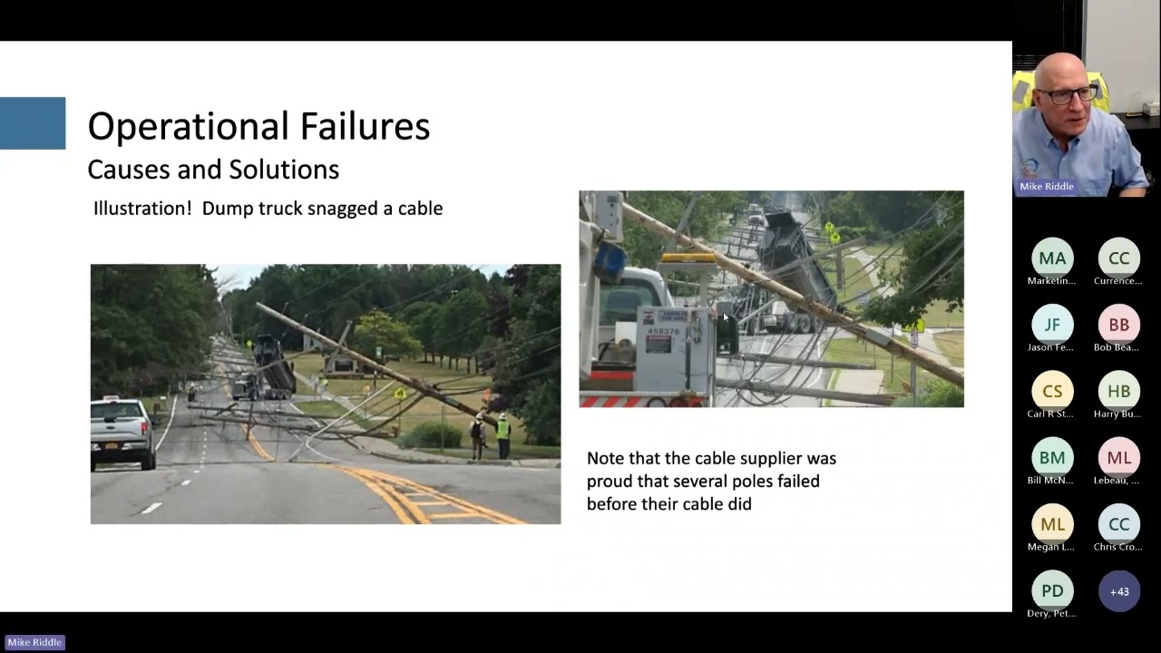 Webinar: Field Problems With Aerial Cable: Part 2 -  ADSS