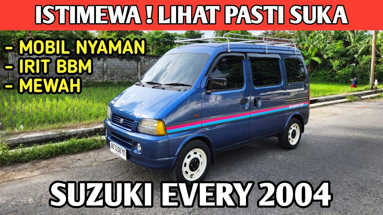 LIHAT PASTI SUKA ! SUZUKI EVERY 2004 AUTOMATIC KONDISI ISTIMEWA