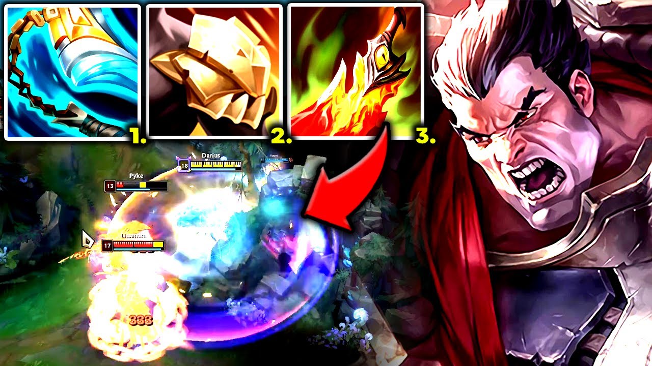 DARIUS TOP IS A VERY STRONG TOPLANER RIGHT NOW (1V9 WITH EASE) - S13 Darius TOP Gameplay Guide