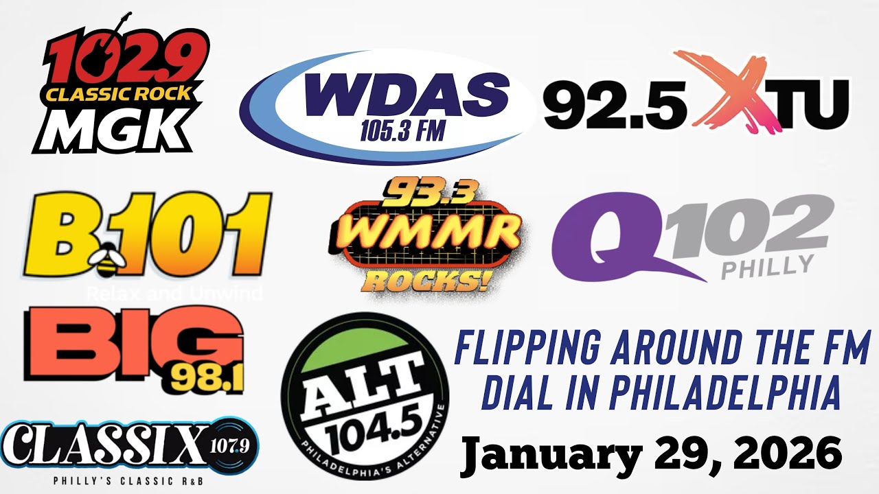 Flippin’ Around the FM Dial in Philadelphia