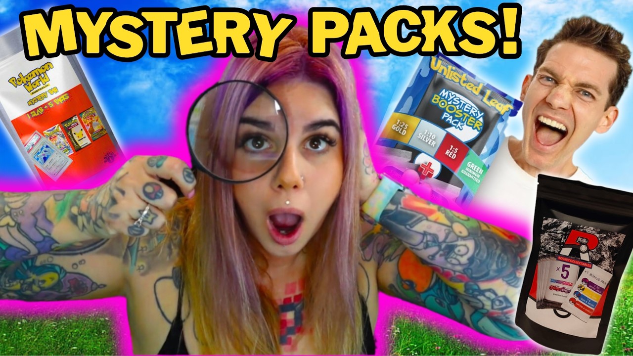 INSANE LUCK! Ripping Pokémon Mystery Packs under $100ea!!!