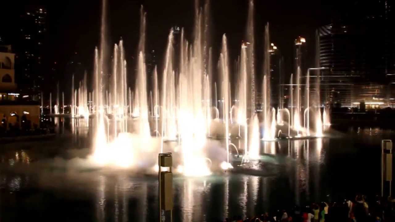 Лезгинка-ФОНТАН в Дубаи