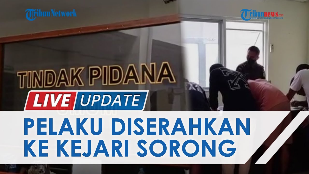 Tersangka Pembakaran Double O Diserahkan ke Kejari Sorong, Tujuh Pelaku Punya Peran Masing-masing