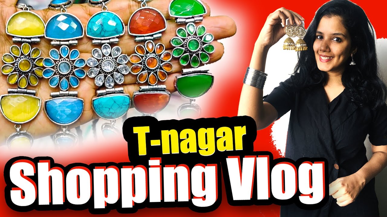 T.Nagar Shopping Vlog | Pondy Bazar