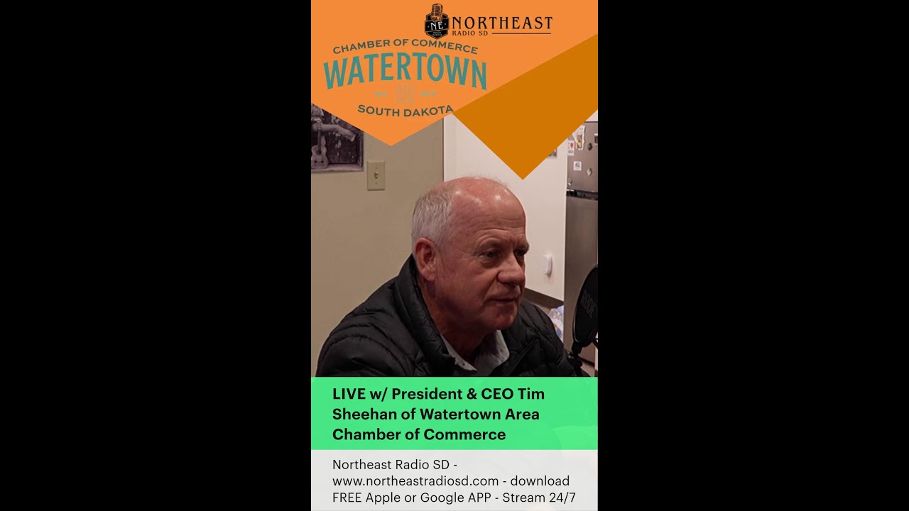 LIVE w/ President & CEO Tim Sheehan of Watertown Area Chamber of Commerce