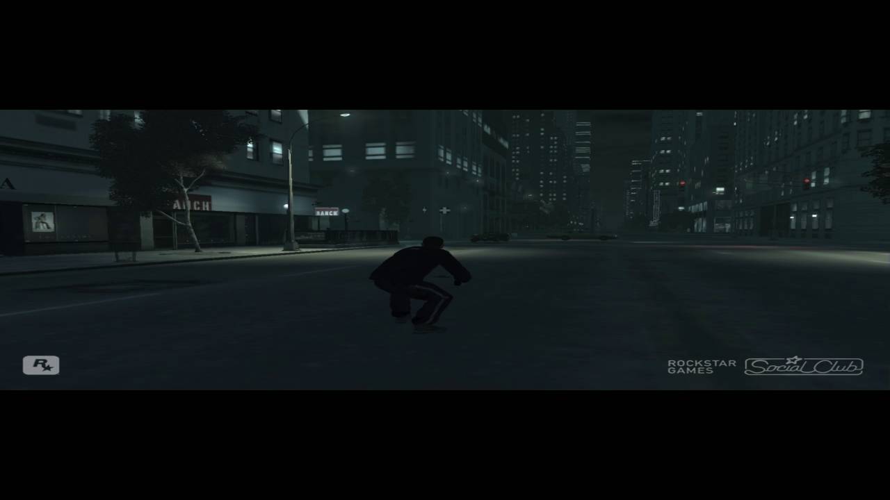Niko crashes GTA IV