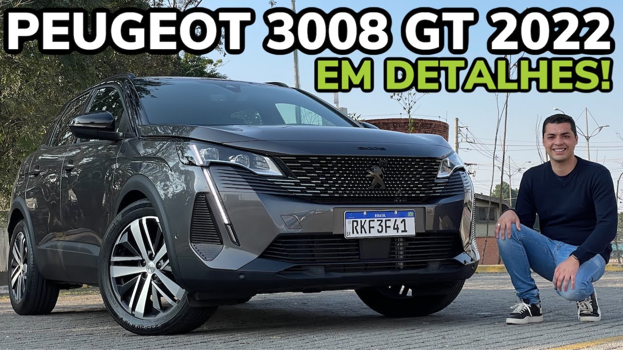 NOVO PEUGEOT 3008 2022 EM DETALHES - Falando de Carro