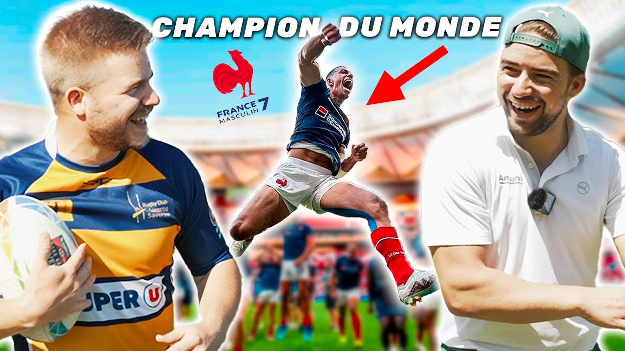 CHAMPION OLYMPIQUE de Rugby à 7 et Golf avec Aaron Grandidier!