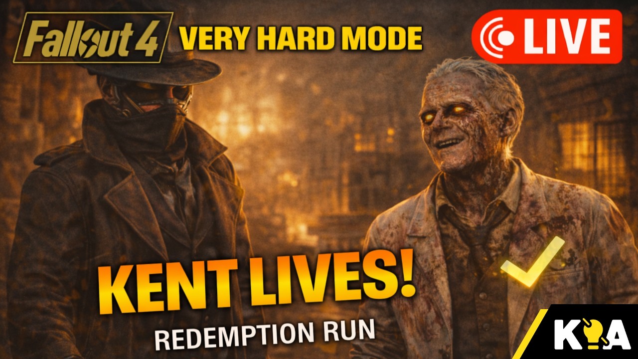 🔥 KENT LIVES! We Fixed Our Biggest Mistake 😤 | Fallout 4 Very Hard Mode | LS20🔥