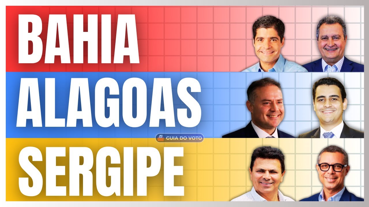 📊 BAHIA, ALAGOAS E SERPGIPE! QUEM LIDERA A DISPUTA PARA GOVERNADOR NESSES 3 ESTADOS DO NORDESTE?
