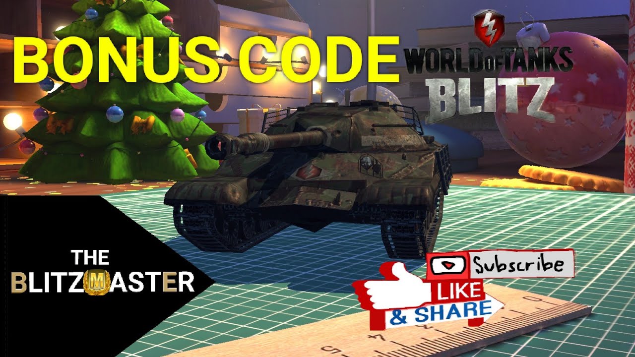 Bonus code  -WoT Blitz-