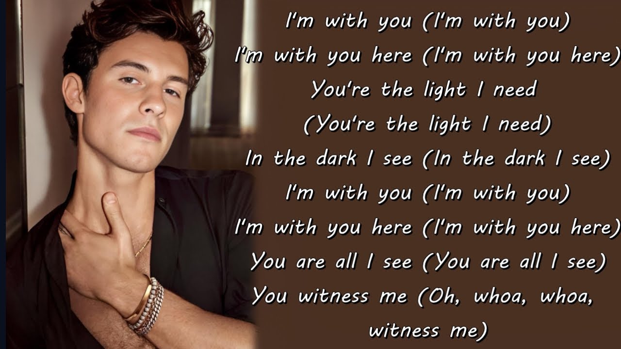 Jacob Collier - Witness Me (Lyrics) ft. Shawn Mendes, Stormzy & Kirk Franklin