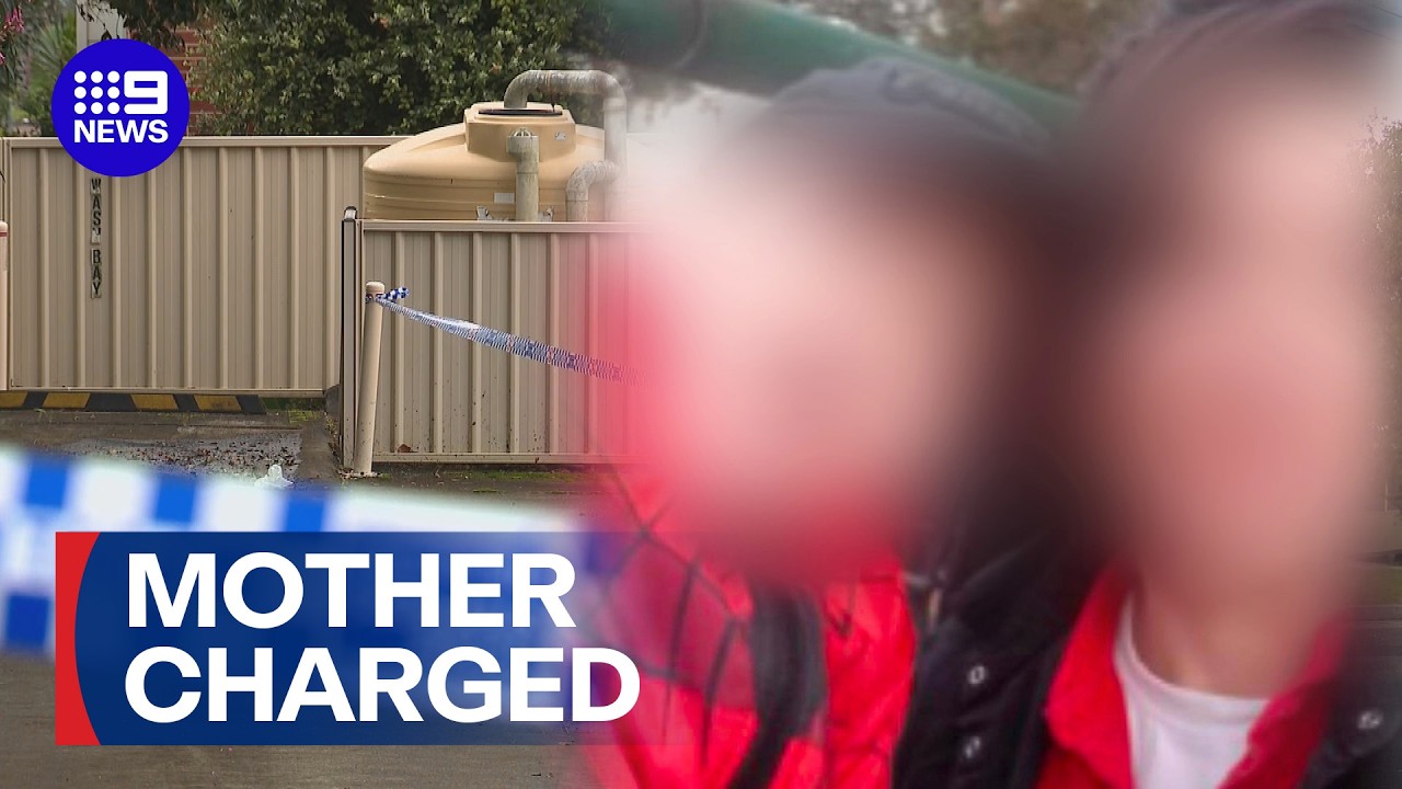 Mother charged with murdering four-year-old son | 9 News Australia