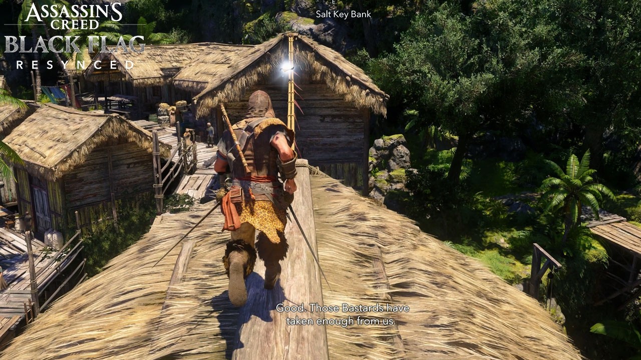 Assassin's Creed Black Flag Resynced Gameplay - Exploration, Assassin Contract & More...