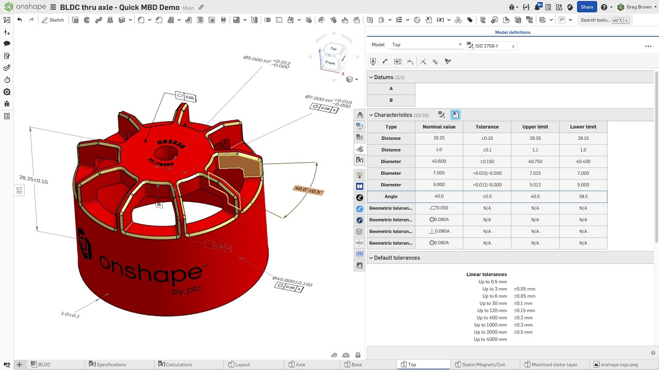 Hello, MBD in Onshape! A big release today as Onshape rethinks the way MDB is integrated into CAD