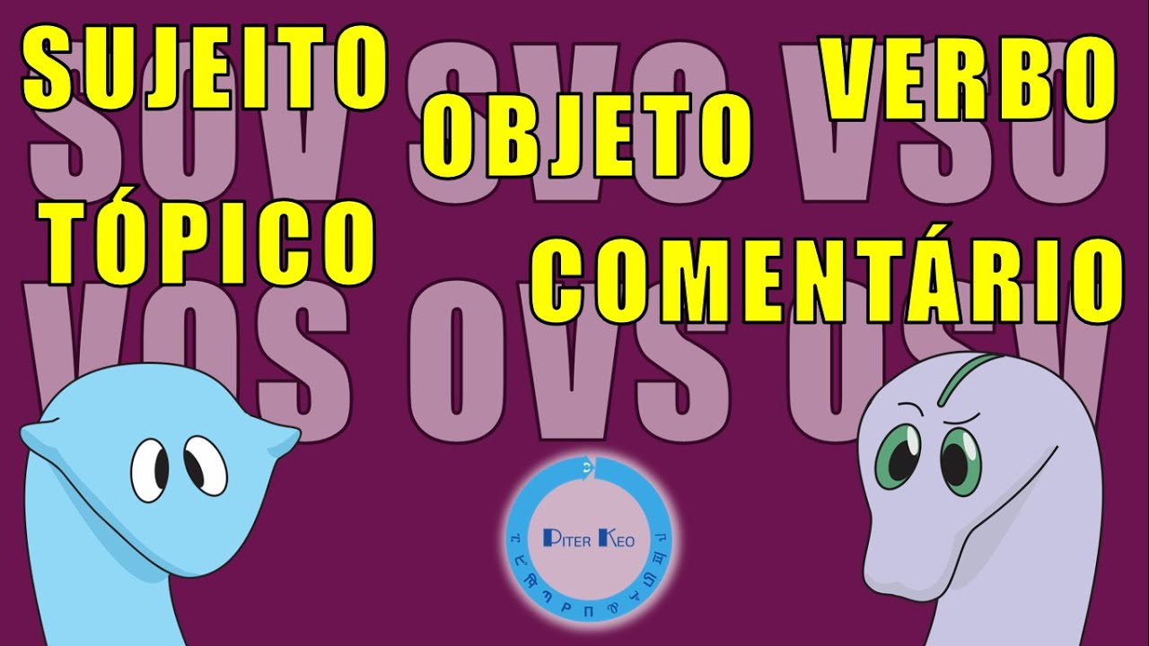 Como as línguas organizam verbo, sujeito e objeto?