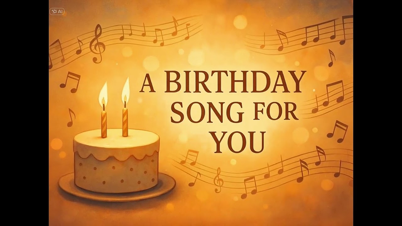 A birthday song for you
