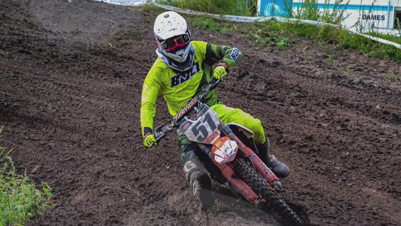 1 ronde over het circuit van Mc delfcross met Jarno duineveld