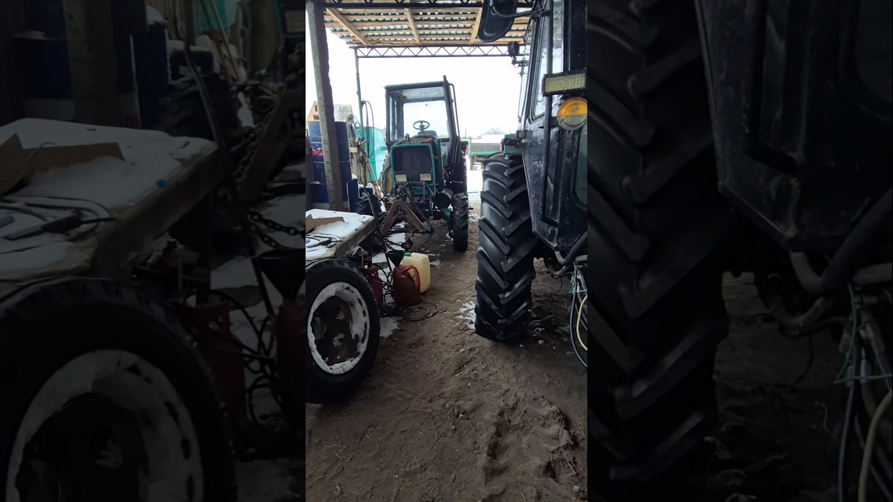 Про маневреність Т40АМ #villagelife #farming #tractor
