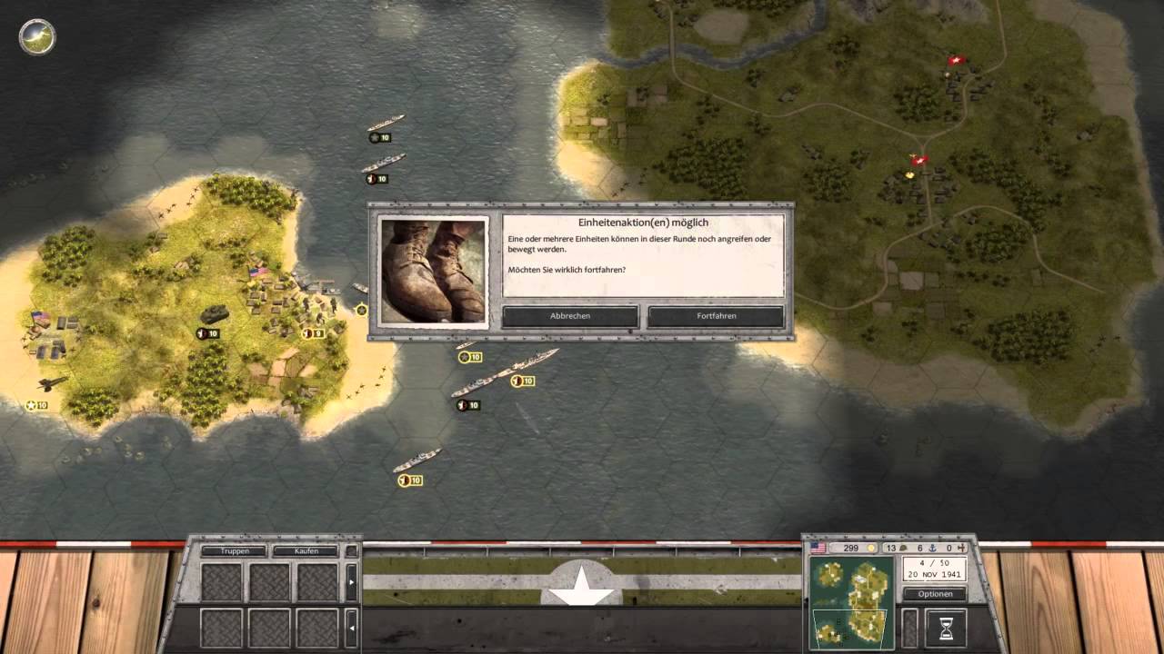 Order of Battle Pacific Tutorial Mission 2 Part 1