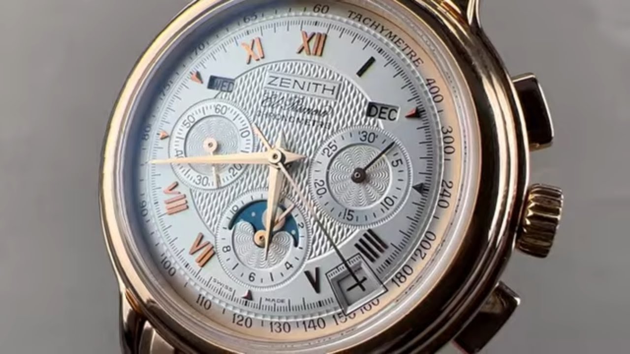 Zenith El Primero Chronomaster Triple Calendar Chronograph 62.0240.410/01.M240 Zenith Watch Review