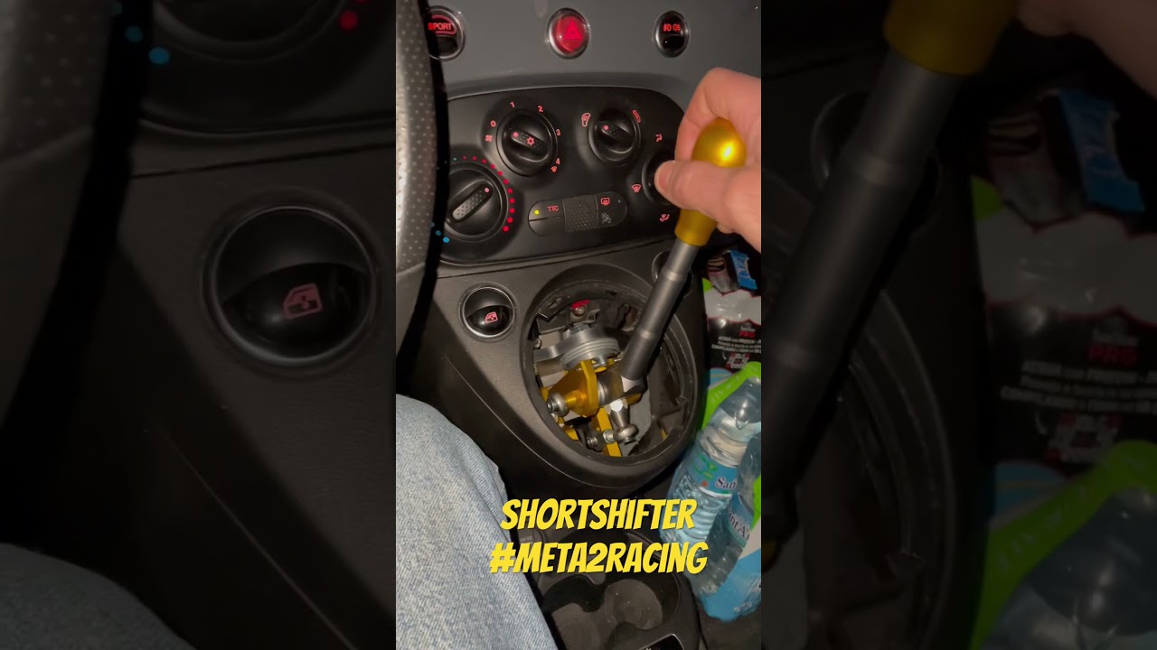 Short shifter #abarth595 #automobile Meta2racing
