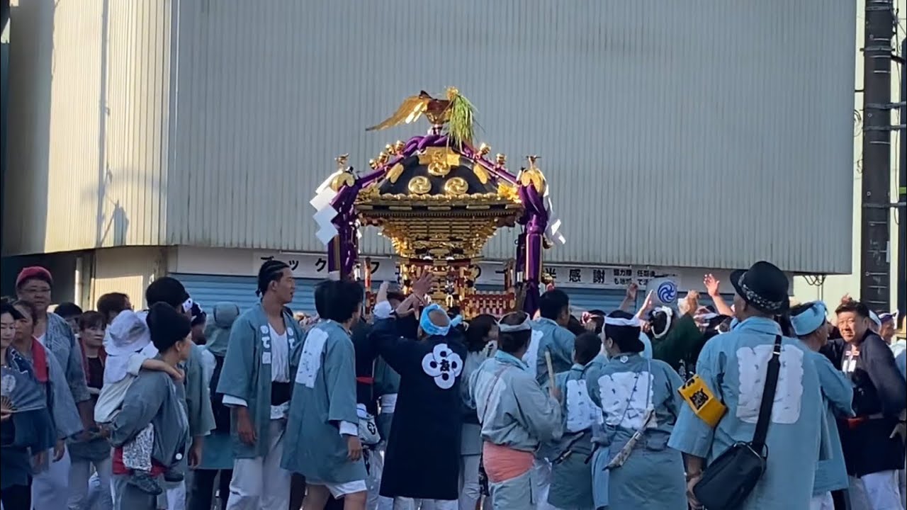 令和7年 八重垣神社祇園祭 神社神輿 宮出し
