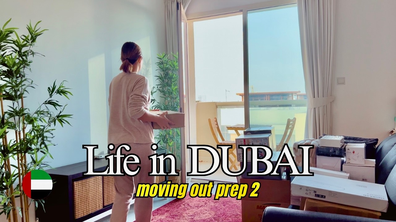 Life in DUBAI 🇦🇪 | Getting ready to move out of the country, packing our stuff | MiCHEL 💕