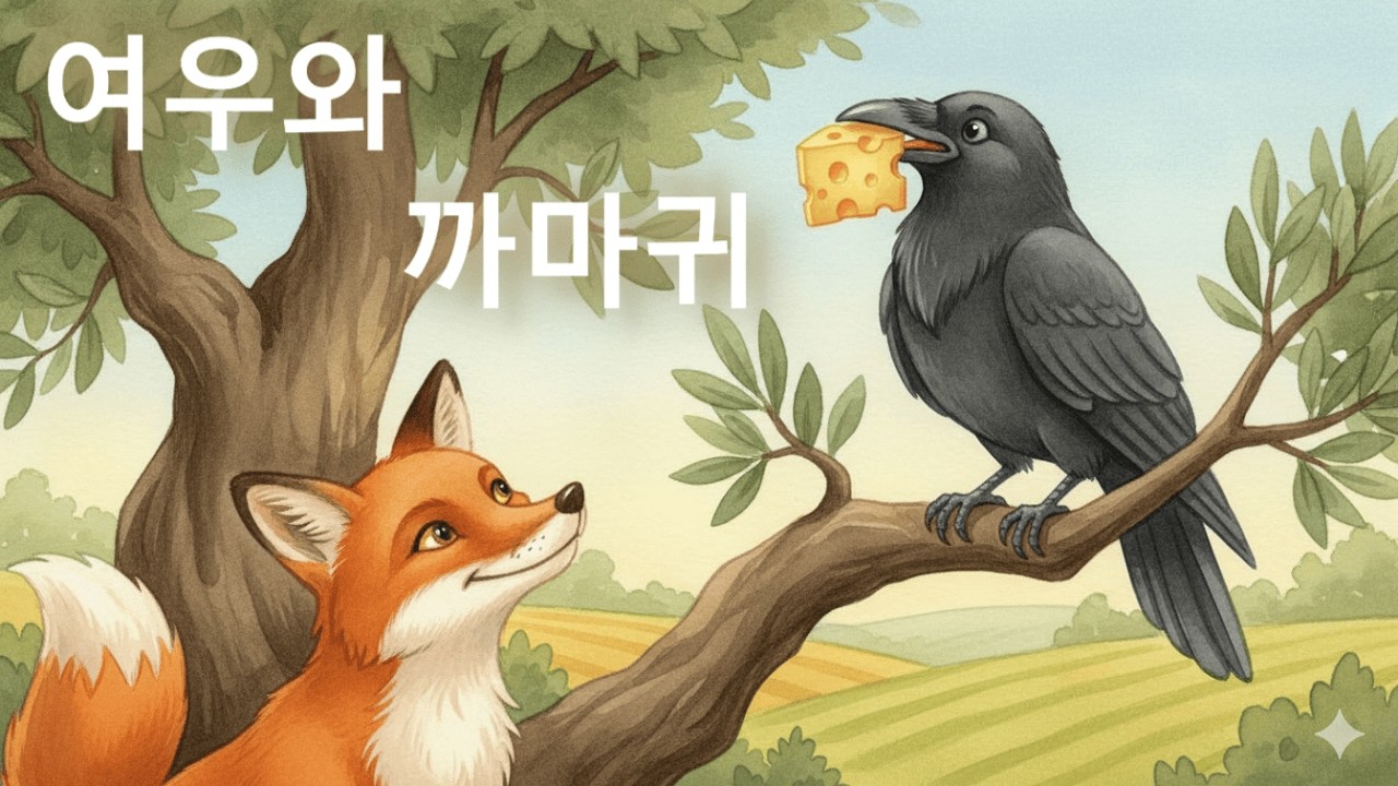 021. 여우와 까마귀