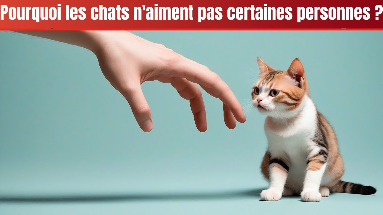 Votre chat n'aime pas certaines personnes ? Voici la SIGNIFICATION !