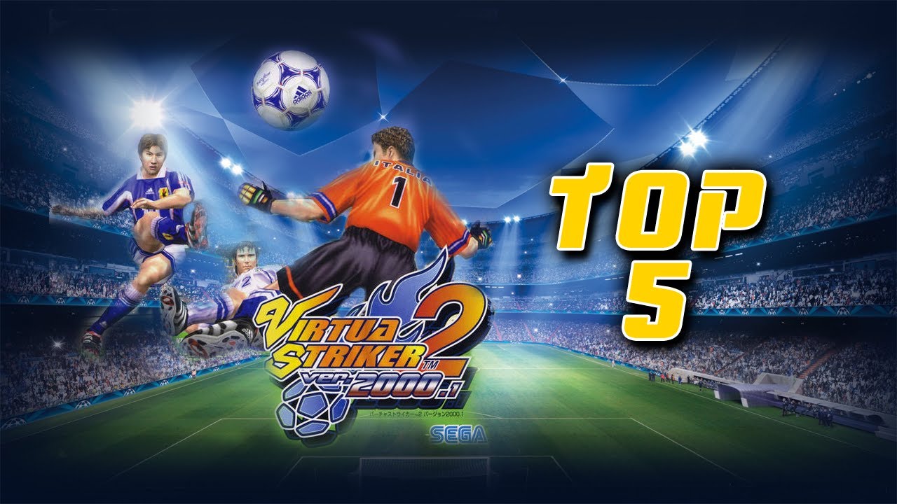TOP 5  LOS MEJORES GOLES | Virtua Strike 2 (1997)