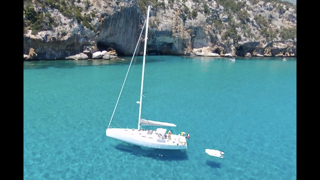Sailing a J 122 around Sardinia