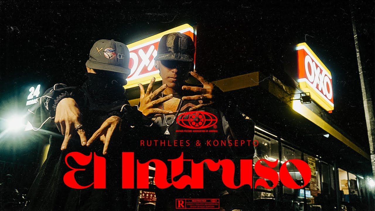 Ruthlees Rap - El Intruso  Ft @konseptoOficial (Video oficial) @gianrecordsbeats