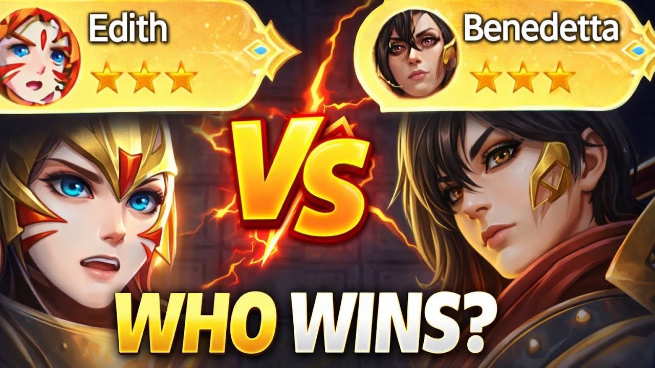 Benedetta  vs Edith  🔥 Who Wins? | Alice Magic Chess Go Go