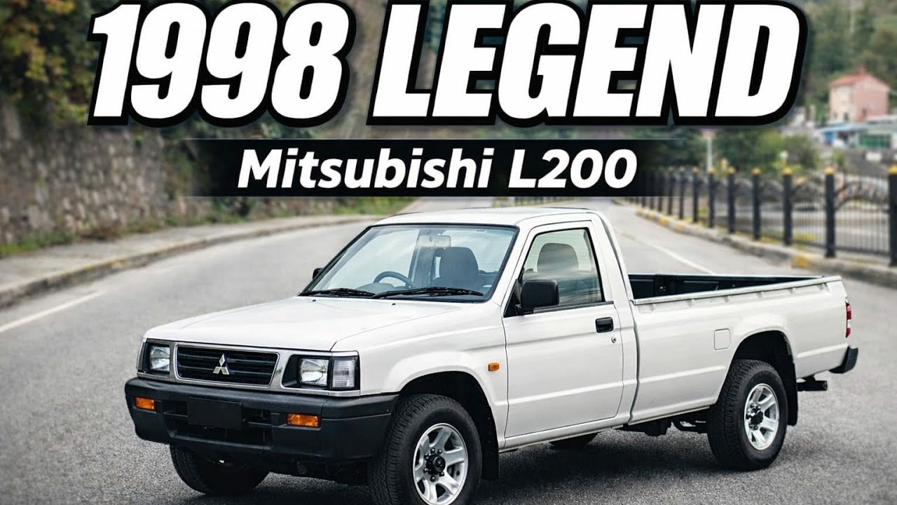 1998 Mitsubishi L200 Pickup – POV Drive, Still Strong & Reliable After 28 Years