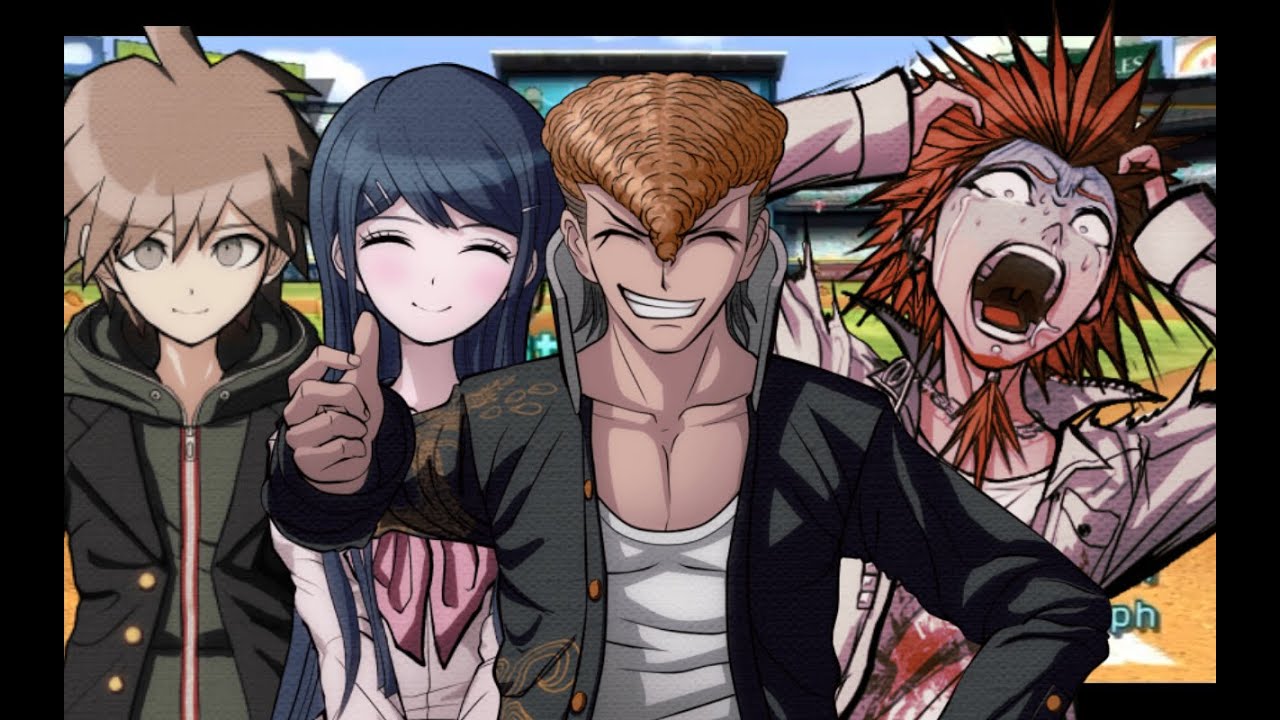 Danganronpa | Leon Kuwata plays Wii Sports Baseball
