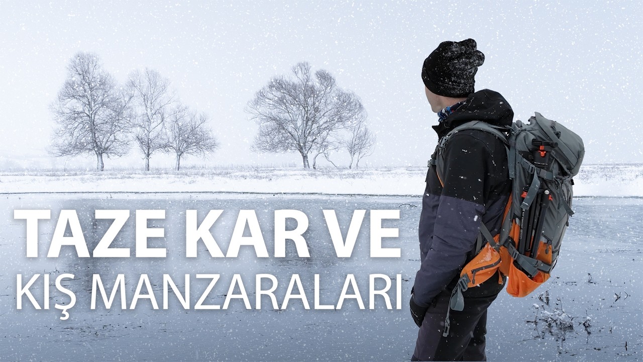Yeni Yağan Kar ve Oluşturduğu Manzaralar