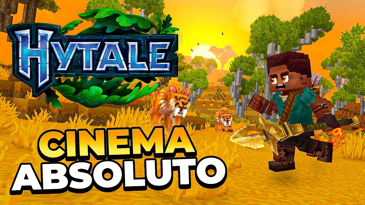HYTALE É FANTÁSTICO! CONHECENDO UM POUCO DO MINECRAFT 2