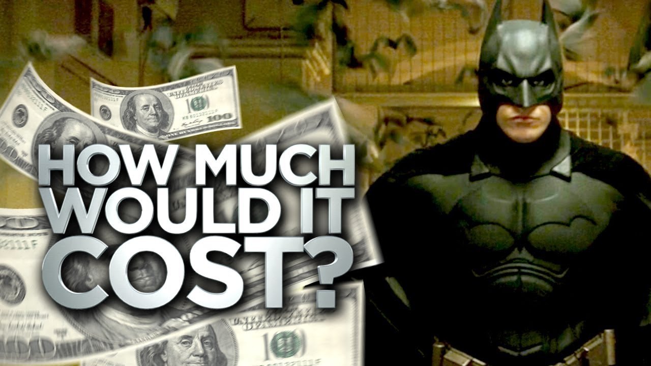 How Much Would It Cost To Be Batman?